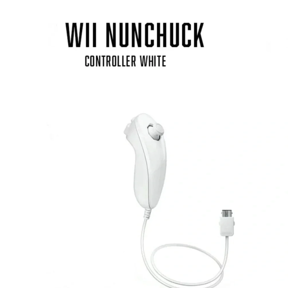 Nintendo Console with White and Gray Accessories
